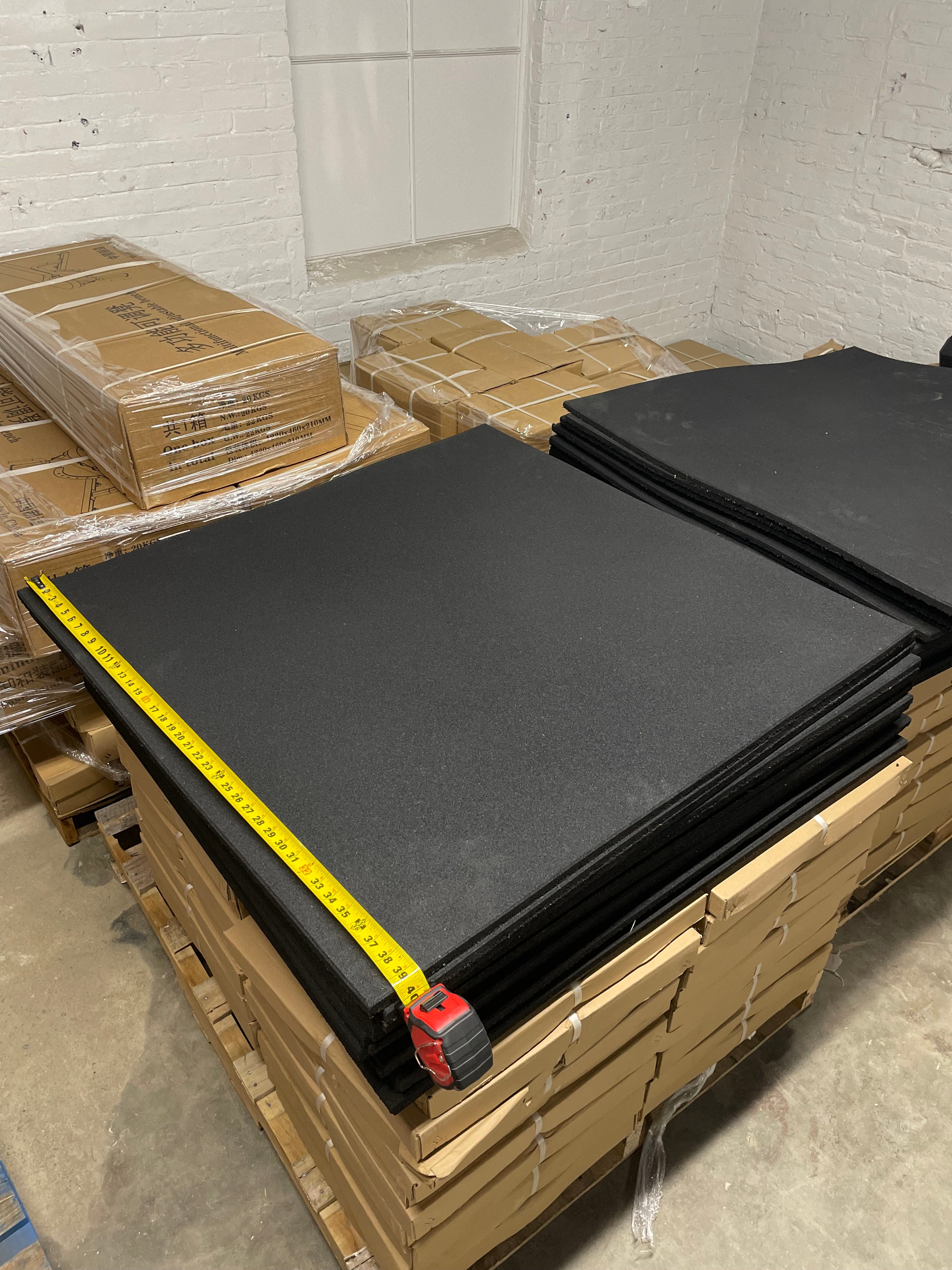 Rubber Mat – 5/8” Thick Heavy-Duty Gym Flooring