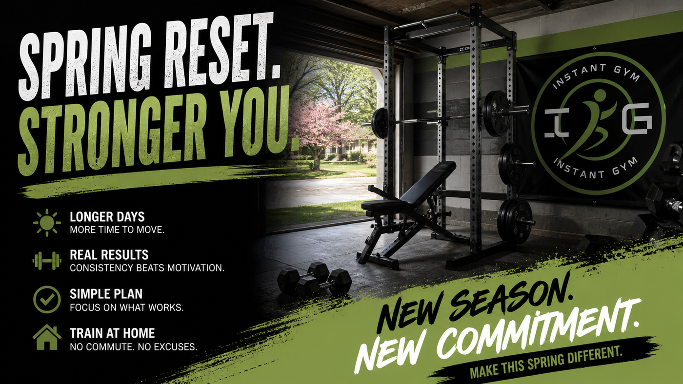 Spring Is Here. Time to Reset Your Fitness Routine.