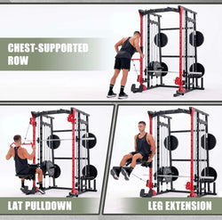 Major Fitness Rack Mounted Leg Extension