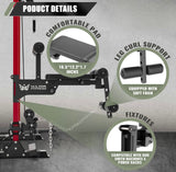 Major Fitness Rack Mounted Leg Extension