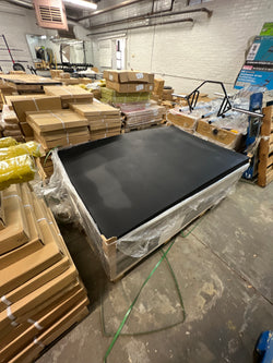 4'x6' Rubber Mat – 1/2” Thick Heavy-Duty Gym Flooring