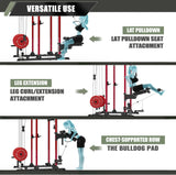 Major Fitness Rack Mounted Leg Extension