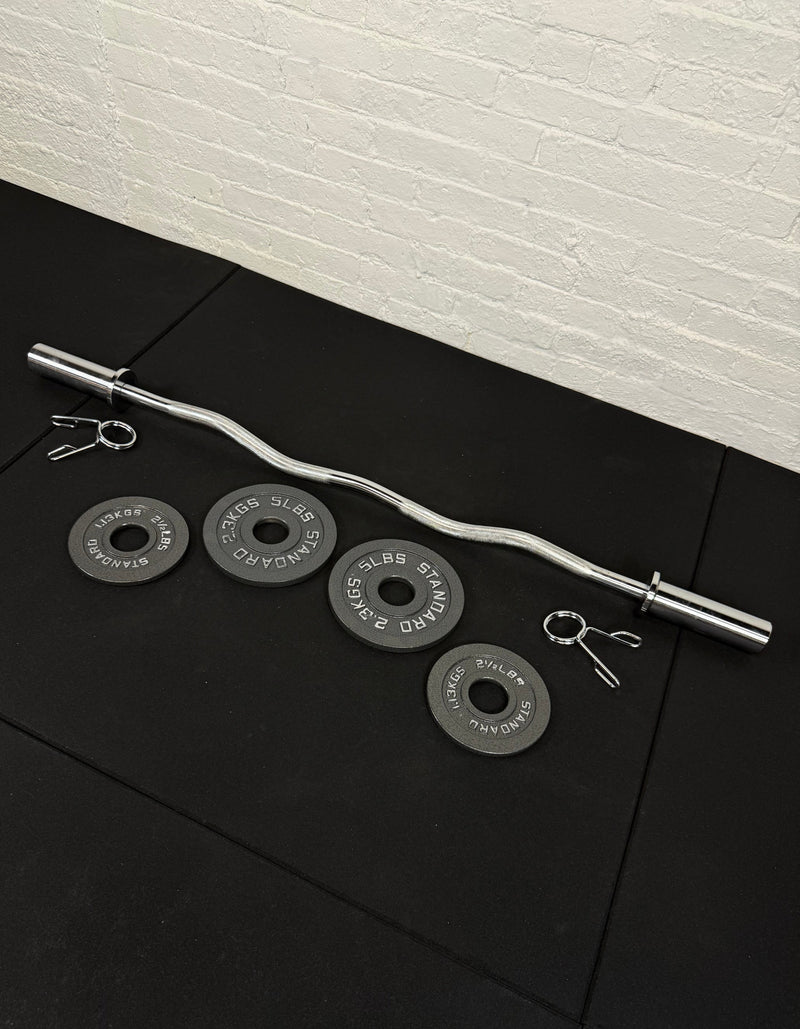 EZ Curl Olympic Bar Plate Set