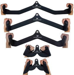Major Fitness 5pcs Cable Lat-Pull-Down Bar Combo