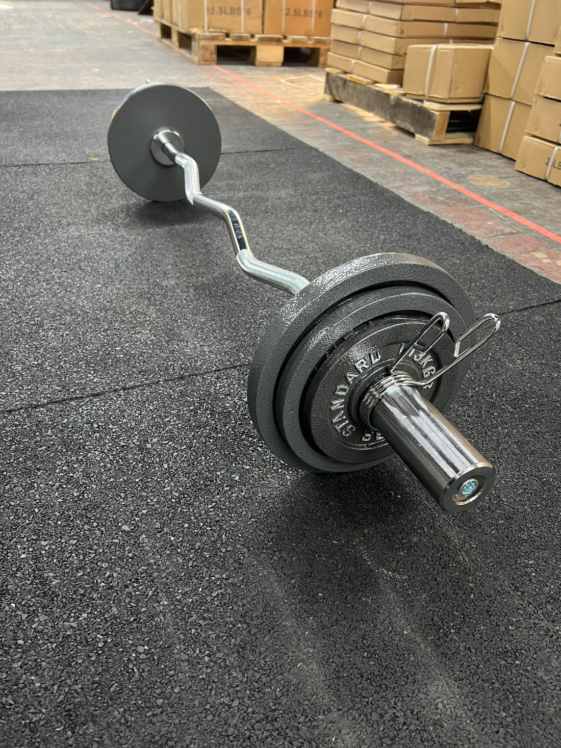 EZ Curl Olympic Bar Plate Set