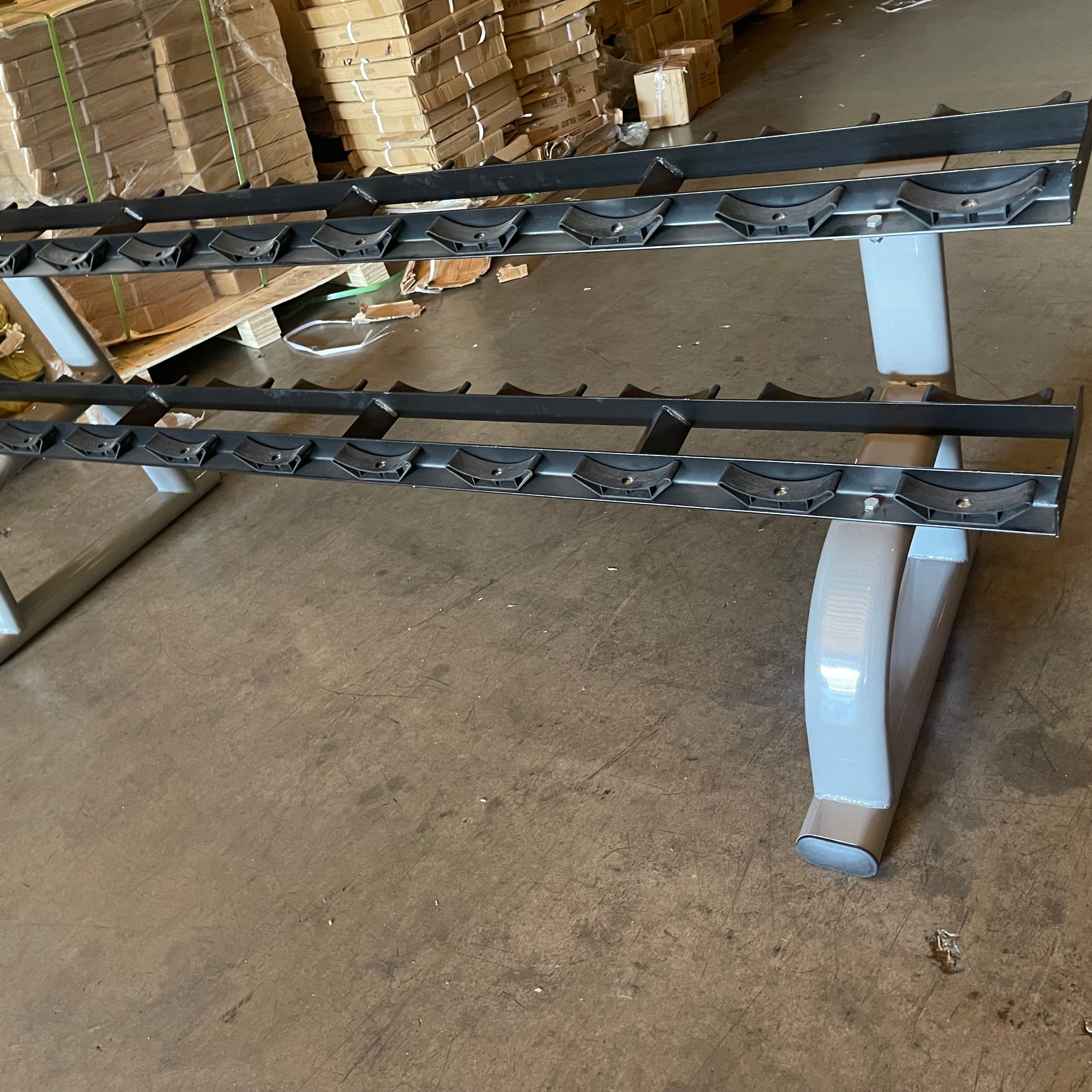 Commercial Two Tier Dumbbell Rack