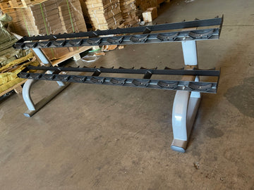 Commercial Two Tier Dumbbell Rack