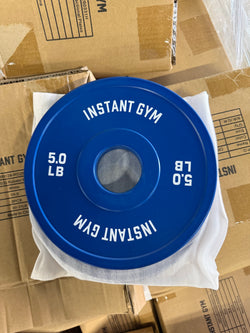 5lb Rubber Change Plate Pair