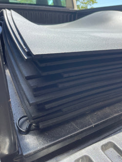 4'x6' Rubber Mat – 1/2” Thick Heavy-Duty Gym Flooring