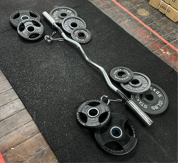 EZ Curl Olympic Bar Plate Set