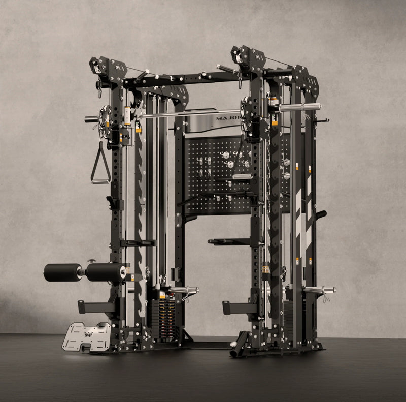 Major Fitness Heritage Series B17 Flying Fortress All-In-One Functional Trainer with Smith Machine