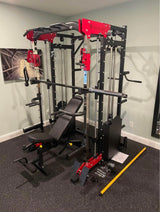DLVR5 Smith Machine w/ Weight Stack Cable Crossover System