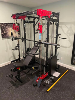 DLVR5 Smith Machine w/ Weight Stack Cable Crossover System