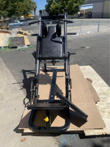 Hack Squat Rack Machine Black