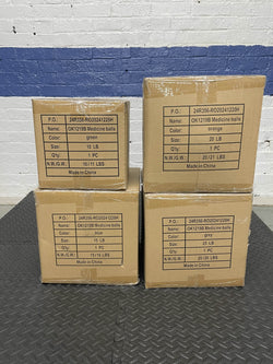 Medicine Balls Color-Coded(Choose Your Own Sizes)