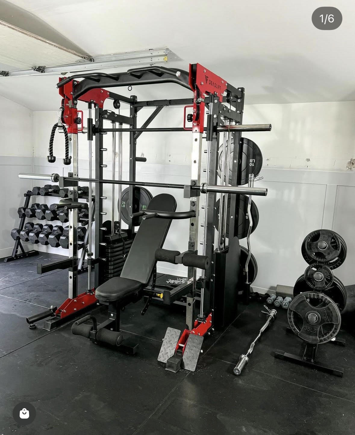 Instagram - Gym Equipment Setup